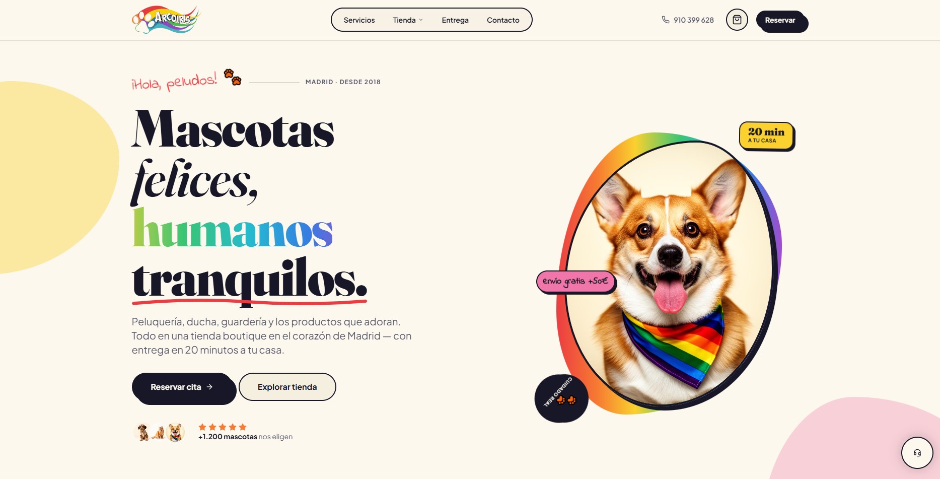 Arcoiris Mascotas — Arcoiris Mascotas Madrid
