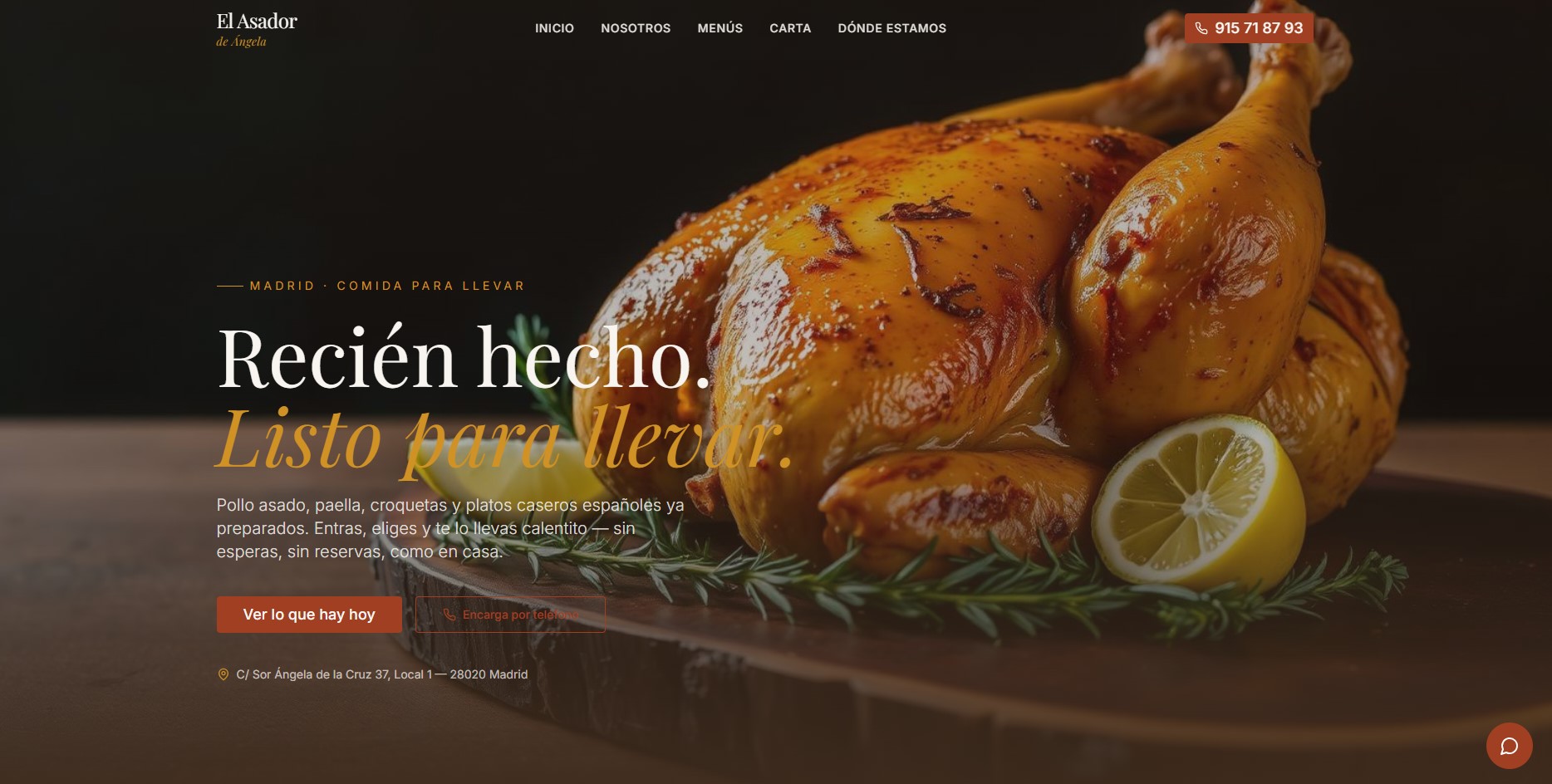Asador de Ángela — Build your Website